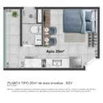 Planta 20m²