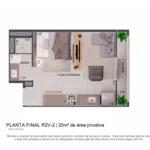 Planta 25m²